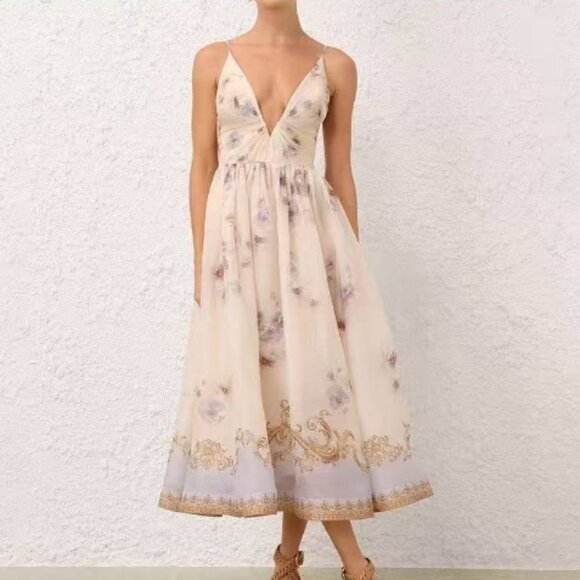 Zimmermann Dresses & Skirts - Zimmerman Melody Floating Floral Print Dress